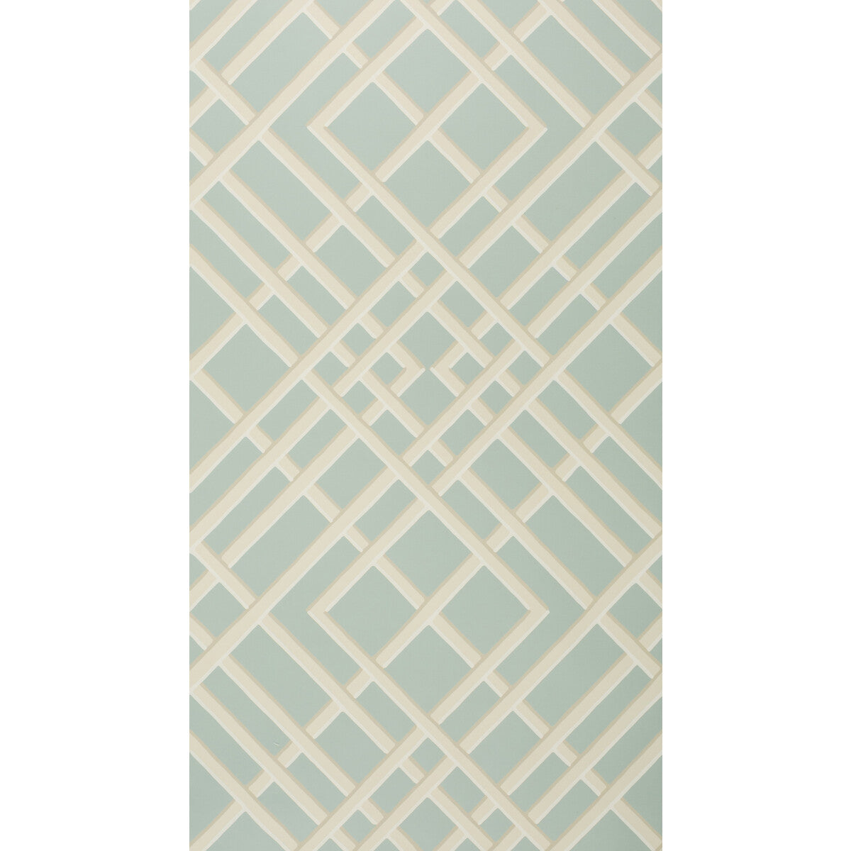 BRUNSCHWIG & FILS BR-60100.15.0 TREILLAGE SIDEWALL GLACIER Wallpaper - Eade's Wallpaper