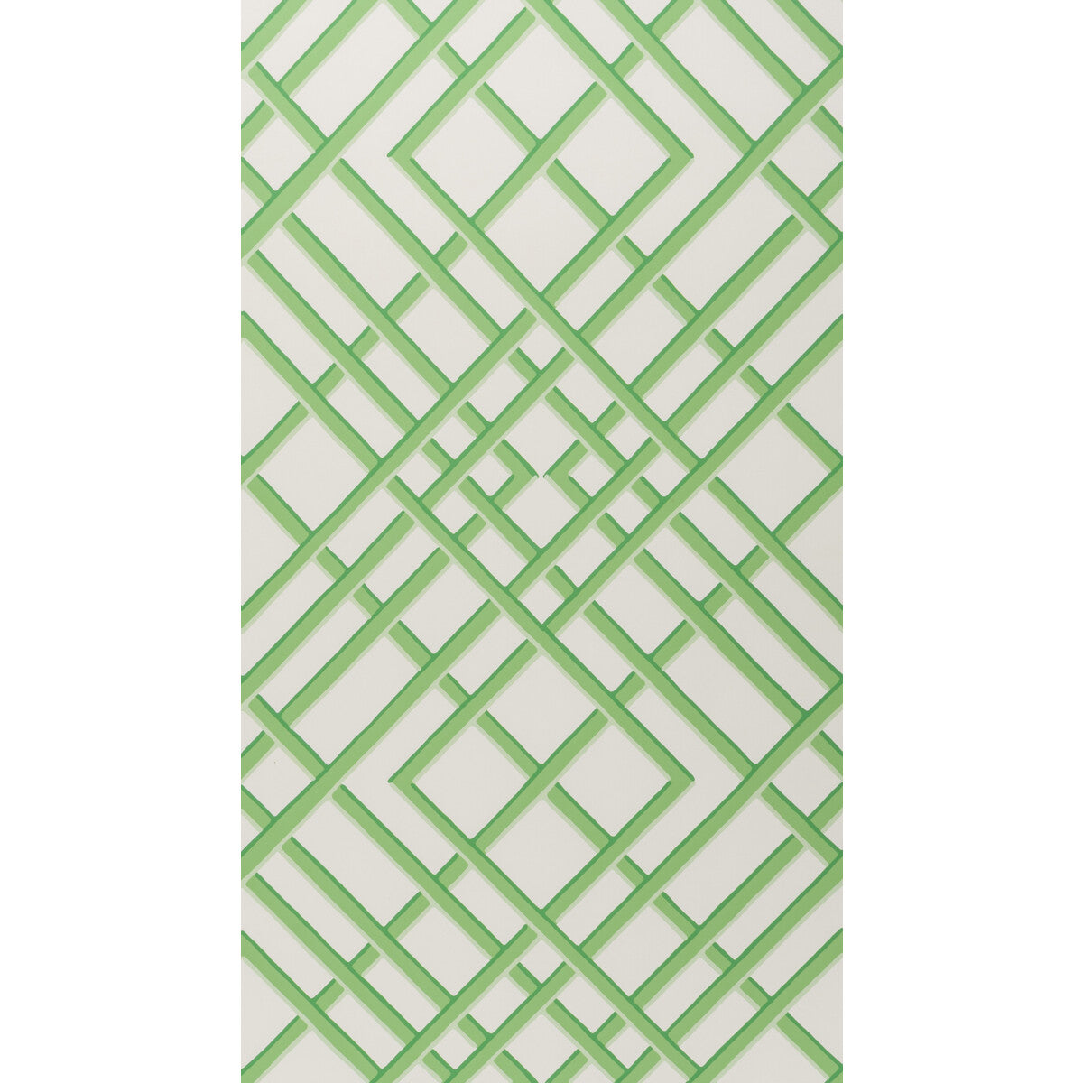 BRUNSCHWIG & FILS BR-60100.3.0 TREILLAGE SIDEWALL LEAF Wallpaper - Eade's Wallpaper