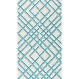 BRUNSCHWIG & FILS BR-60100.513.0 TREILLAGE SIDEWALL AQUA Wallpaper - Eade's Wallpaper
