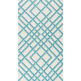 BRUNSCHWIG & FILS BR-60100.513.0 TREILLAGE SIDEWALL AQUA Wallpaper - Eade's Wallpaper