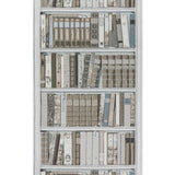 BRUNSCHWIG & FILS BR-69080.11.0 BIBLIOTHEQUE GREIGE Wallpaper - Eade's Wallpaper