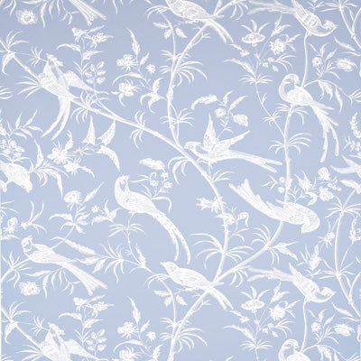 BRUNSCHWIG & FILS BR-69135.234.0 BENGALI PERIWINKLE Wallpaper - Eade's Wallpaper