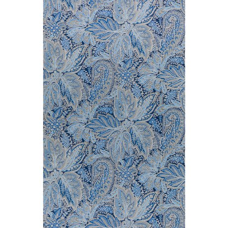 BRUNSCHWIG & FILS BR-69161.5.0 CHANDIGARH SAPPHIRE Wallpaper - Eade's Wallpaper