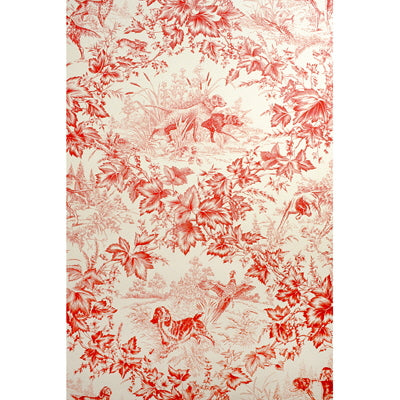BRUNSCHWIG & FILS BR-69265.166.0 ON POINT RED Wallpaper - Eade's Wallpaper