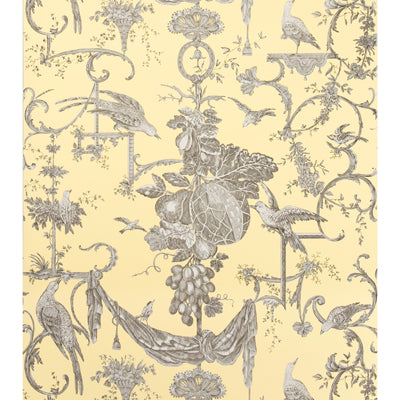 BRUNSCHWIG & FILS BR-69365.323.0 KININVIE FRENCH VANILLA Wallpaper - Eade's Wallpaper