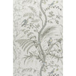 BRUNSCHWIG & FILS BR-69518.11.0 BIRD AND THISTLE GRAY Wallpaper - Eade's Wallpaper