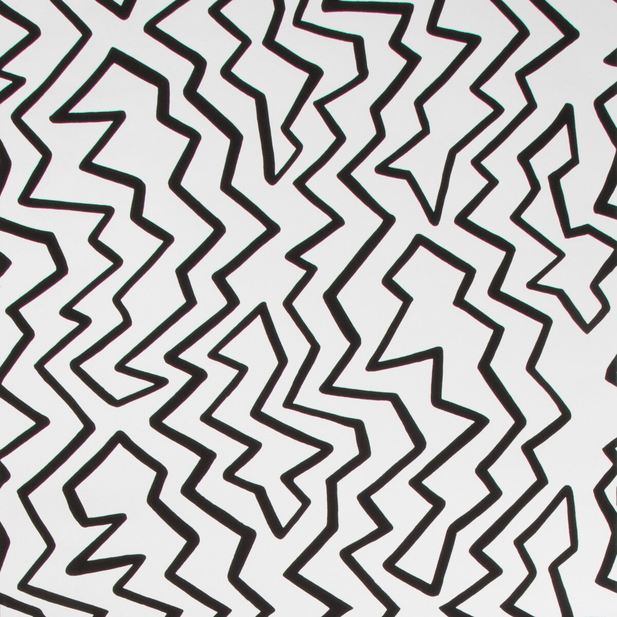 BRUNSCHWIG & FILS BR-69539.970.0 STACCATO ON PAPER BLACK ON WHITE Wallpaper - Eade's Wallpaper