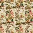 BRUNSCHWIG & FILS BR-71162.331.0 LE LAC GLAZED CHINTZ YELLOW Fabric - Eade's Wallpaper