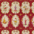 BRUNSCHWIG & FILS BR-71615.175.0 GEISHA LACQUER RED/PURPLE Fabric - Eade's Wallpaper