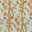 BRUNSCHWIG & FILS BR-71622.02.0 TOUCANS BLEU Fabric - Eade's Wallpaper