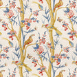 BRUNSCHWIG & FILS BR-71622.248.0 TOUCANS BERRY/SLATE Fabric - Eade's Wallpaper
