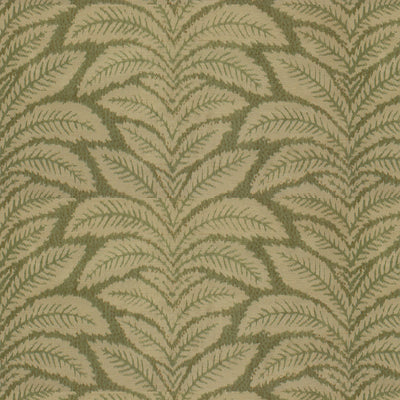 BRUNSCHWIG & FILS BR-79010.04.0 TALAVERA SILK WARP PRINT GREEN Fabric - Eade's Wallpaper