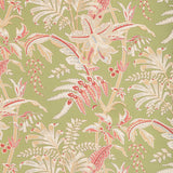 BRUNSCHWIG & FILS BR-79121.317.0 SEYCHELLES COTTON PRINT LEAF Fabric - Eade's Wallpaper