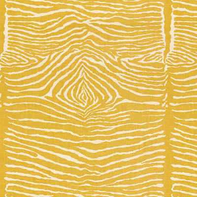 BRUNSCHWIG & FILS BR-79168.40.0 LE ZEBRE SAFFRON Fabric - Eade's Wallpaper