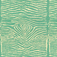 BRUNSCHWIG & FILS BR-79168.513.0 LE ZEBRE AQUA Fabric - Eade's Wallpaper