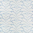 BRUNSCHWIG & FILS BR-79204.222.0 TALAVERA COTTON AND LINEN PRINT B LUE Fabric - Eade's Wallpaper