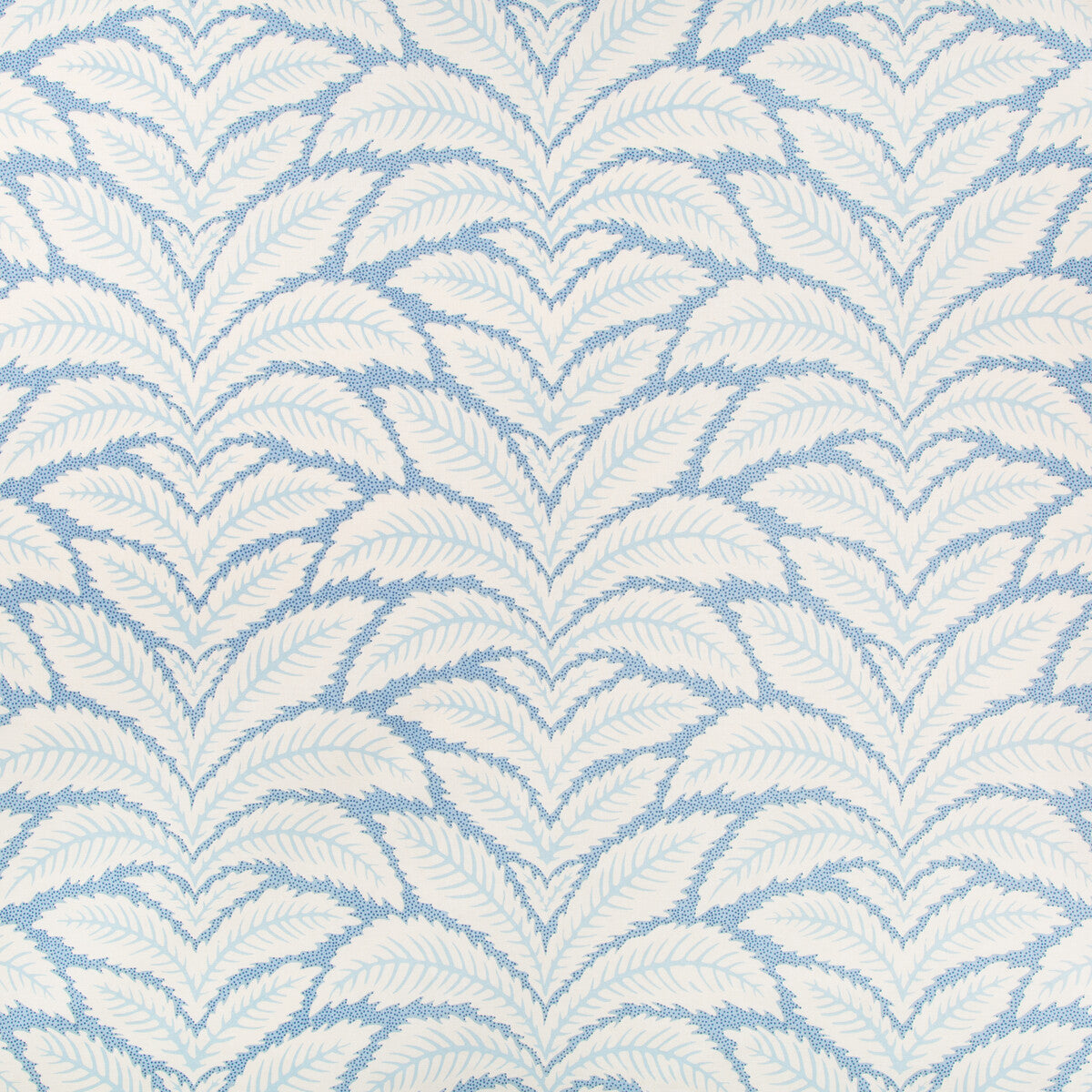 BRUNSCHWIG & FILS BR-79204.222.0 TALAVERA COTTON AND LINEN PRINT B LUE Fabric - Eade's Wallpaper