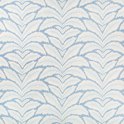 BRUNSCHWIG & FILS BR-79204.222.0 TALAVERA COTTON AND LINEN PRINT B LUE Fabric - Eade's Wallpaper