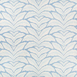 BRUNSCHWIG & FILS BR-79204.222.0 TALAVERA COTTON AND LINEN PRINT B LUE Fabric - Eade's Wallpaper