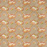 BRUNSCHWIG & FILS BR-79227.73.0 CHINESE LEOPARD TOILE ROSE/LEAF Fabric - Eade's Wallpaper