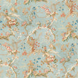 BRUNSCHWIG & FILS BR-79397.207.0 CHINESE LANDSCAPE COTTON PRINT SKY BLUE Fabric - Eade's Wallpaper