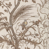 BRUNSCHWIG & FILS BR-79431.068.0 BIRD AND THISTLE COTTON PRINT BEIGE Fabric - Eade's Wallpaper