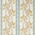 BRUNSCHWIG & FILS BR-79510.511.0 JOSSELIN COTTON AND LINEN PRINT SLATE/GREY Fabric - Eade's Wallpaper