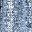 BRUNSCHWIG & FILS BR-79743.222.0 DIGBY S TENT LINEN & COTTON PRINT MOROCCAN BLUE Fabric - Eade's Wallpaper