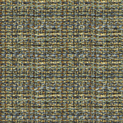BRUNSCHWIG & FILS BR-800041.M22.0 BOUCLE TEXTURE BLUES Fabric - Eade's Wallpaper