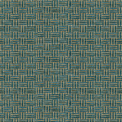 BRUNSCHWIG & FILS BR-800043.244.0 REED TEXTURE OXFORD BLUE Fabric - Eade's Wallpaper
