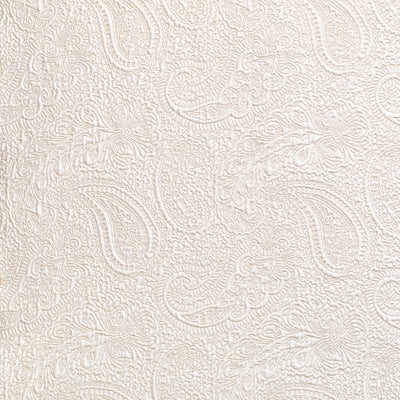 BRUNSCHWIG & FILS BR-800055.002.0 RANI MATELASSE ANTIQUE WHITE Fabric - Eade's Wallpaper