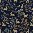 BRUNSCHWIG & FILS BR-80419.02.0 PERCEVAL WOVEN TAPESTRY BLUE Fabric - Eade's Wallpaper
