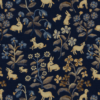 BRUNSCHWIG & FILS BR-80419.02.0 PERCEVAL WOVEN TAPESTRY BLUE Fabric - Eade's Wallpaper