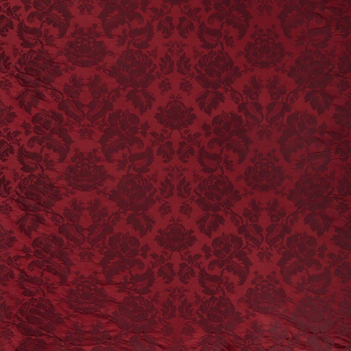 BRUNSCHWIG & FILS BR-81035.10.0 MOULINS DAMASK GRAPE Fabric - Eade's Wallpaper