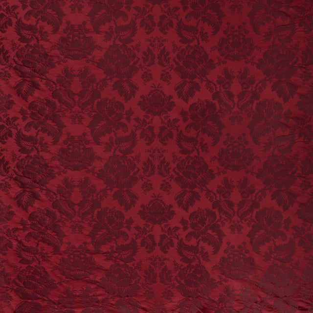BRUNSCHWIG & FILS BR-81035.10.0 MOULINS DAMASK GRAPE Fabric - Eade's Wallpaper