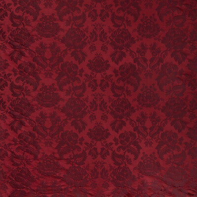 BRUNSCHWIG & FILS BR-81035.10.0 MOULINS DAMASK GRAPE Fabric - Eade's Wallpaper
