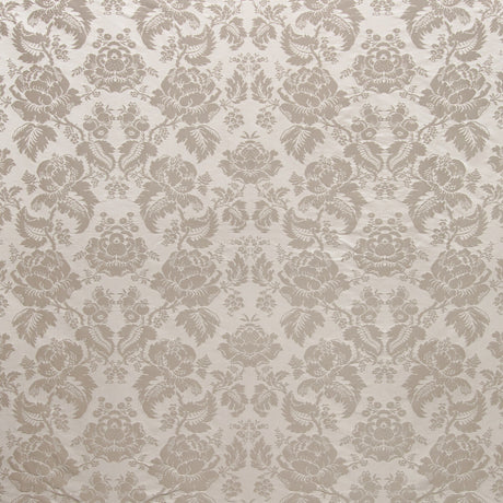 BRUNSCHWIG & FILS BR-81035.11.0 MOULINS DAMASK GREY Fabric - Eade's Wallpaper