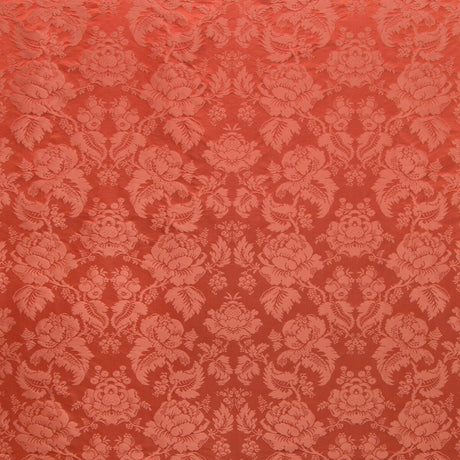 BRUNSCHWIG & FILS BR-81035.119.0 MOULINS DAMASK PEPPER RED Fabric - Eade's Wallpaper