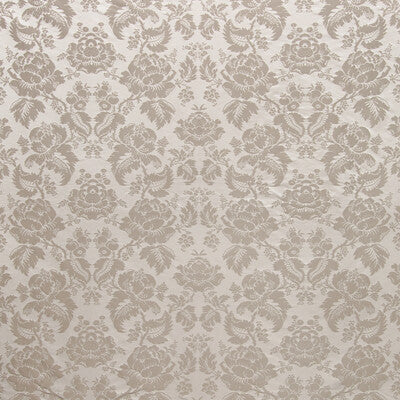 BRUNSCHWIG & FILS BR-81035.11.0 MOULINS DAMASK GREY Fabric - Eade's Wallpaper