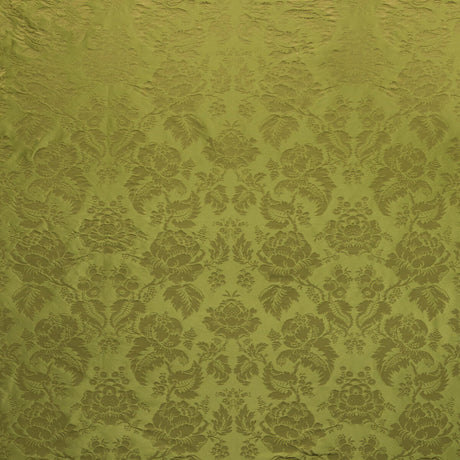 BRUNSCHWIG & FILS BR-81035.30.0 MOULINS DAMASK OLIVE Fabric - Eade's Wallpaper