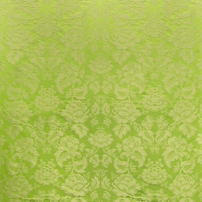 BRUNSCHWIG & FILS BR-81035.33.0 MOULINS DAMASK GREEN Fabric - Eade's Wallpaper