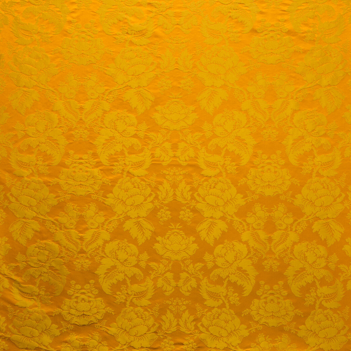 BRUNSCHWIG & FILS BR-81035.440.0 MOULINS DAMASK SPICE Fabric - Eade's Wallpaper