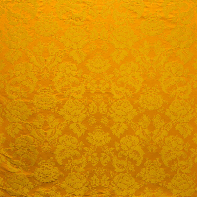 BRUNSCHWIG & FILS BR-81035.440.0 MOULINS DAMASK SPICE Fabric - Eade's Wallpaper