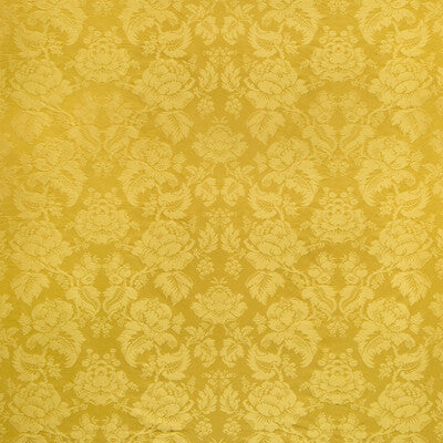 BRUNSCHWIG & FILS BR-81035.4.0 MOULINS DAMASK CANARY Fabric - Eade's Wallpaper