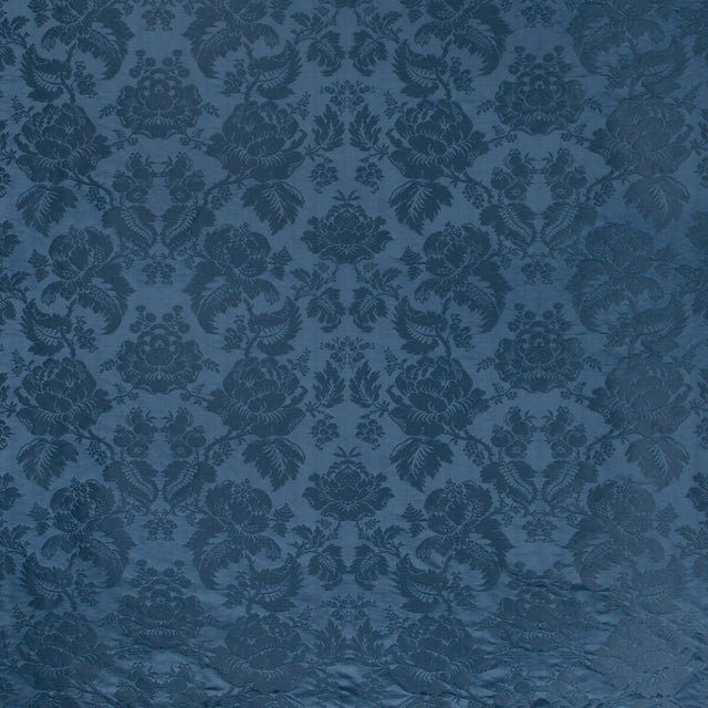 BRUNSCHWIG & FILS BR-81035.50.0 MOULINS DAMASK DELFT Fabric - Eade's Wallpaper