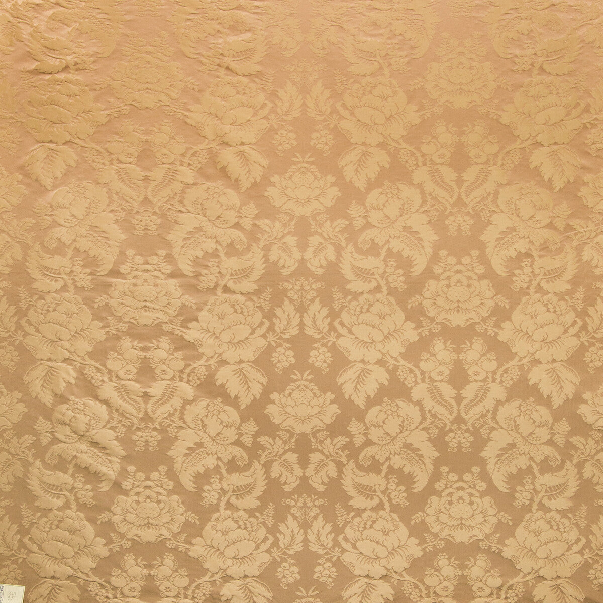 BRUNSCHWIG & FILS BR-81035.616.0 MOULINS DAMASK WHEAT Fabric - Eade's Wallpaper