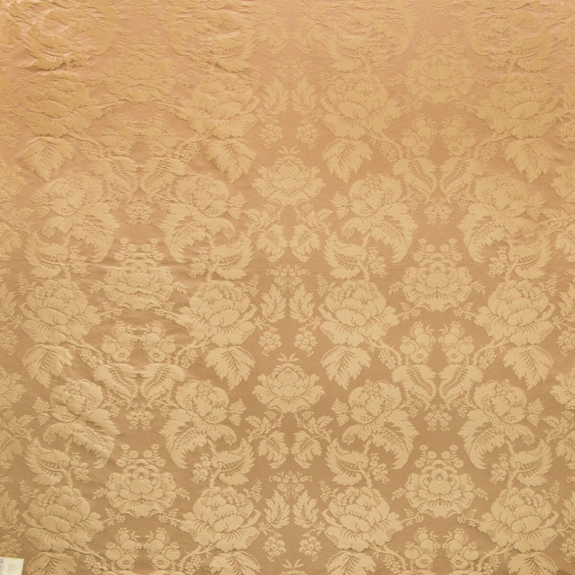 BRUNSCHWIG & FILS BR-81035.616.0 MOULINS DAMASK WHEAT Fabric - Eade's Wallpaper