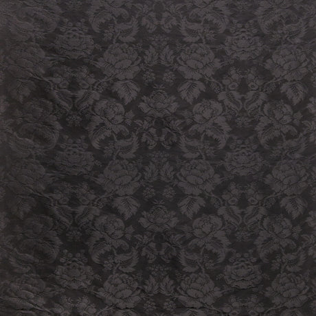 BRUNSCHWIG & FILS BR-81035.8.0 MOULINS DAMASK ONYX Fabric - Eade's Wallpaper