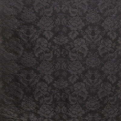 BRUNSCHWIG & FILS BR-81035.8.0 MOULINS DAMASK ONYX Fabric - Eade's Wallpaper