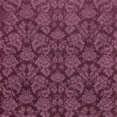 BRUNSCHWIG & FILS BR-81035.909.0 MOULINS DAMASK EGGPLANT Fabric - Eade's Wallpaper